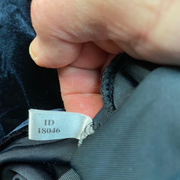 Velvet maxi dress black - Picture 6 of 10